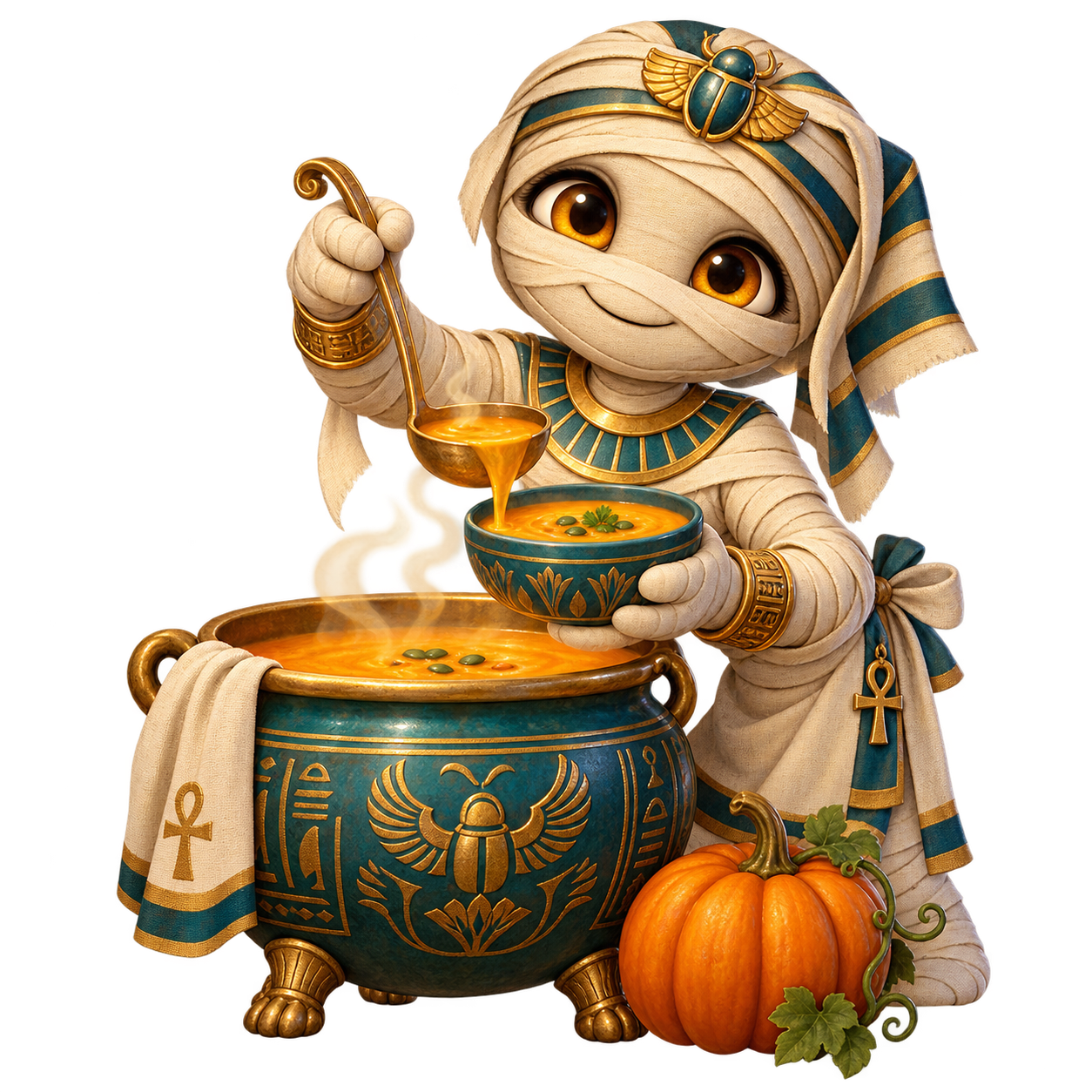 La soupe dorée du pharaon